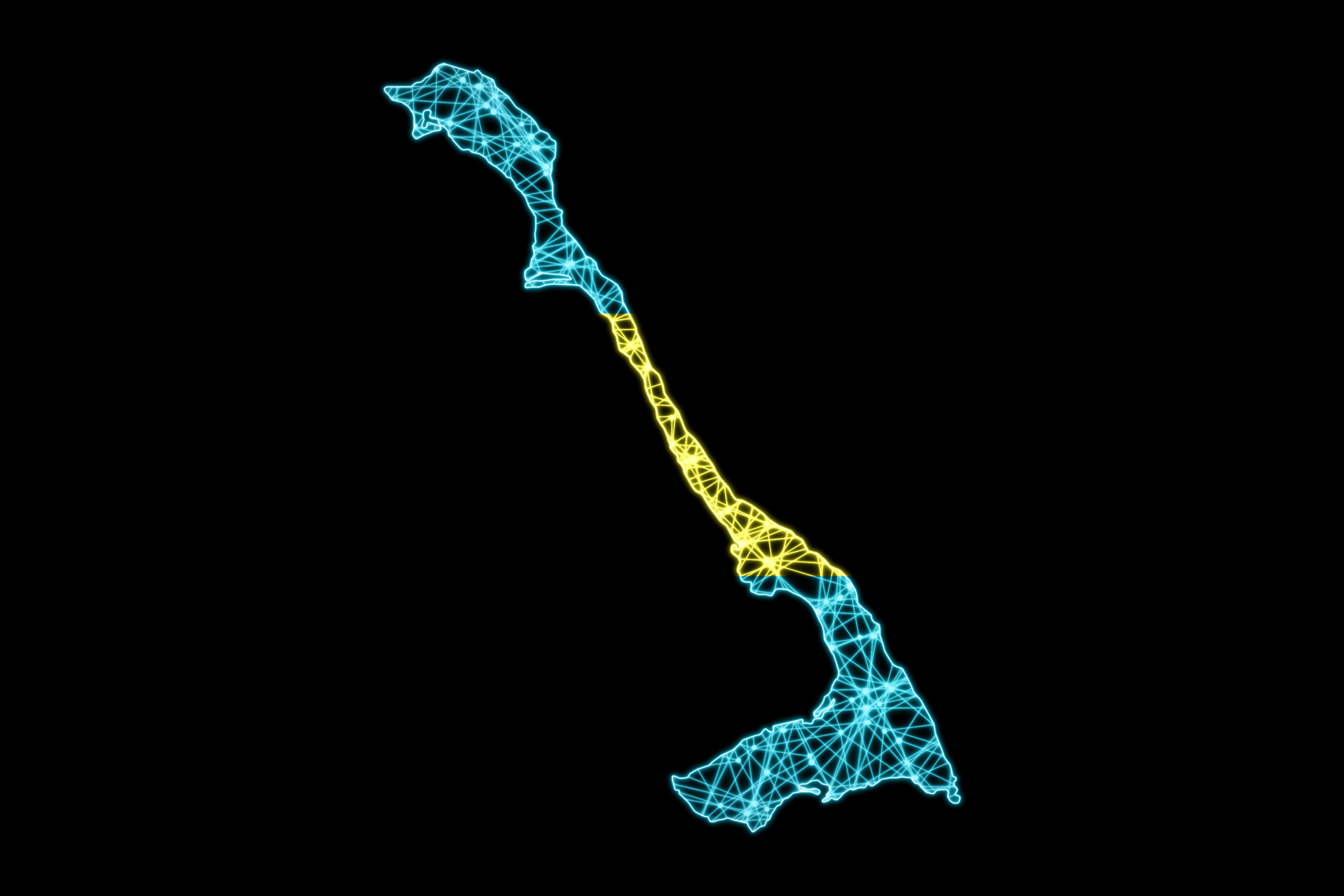 Mapa de las Bahamas