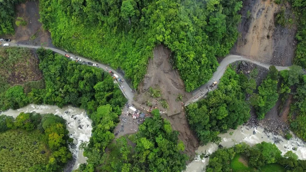 Derame de Lodo en Colombia