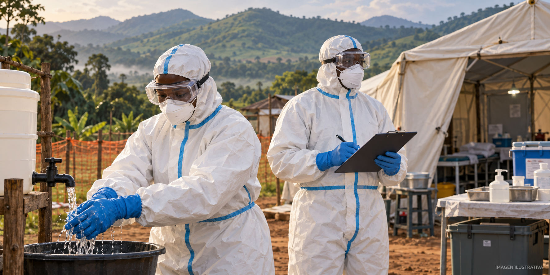 Brote de ébola en el Congo sigue cobrando vidas y preocupa a países vecinos