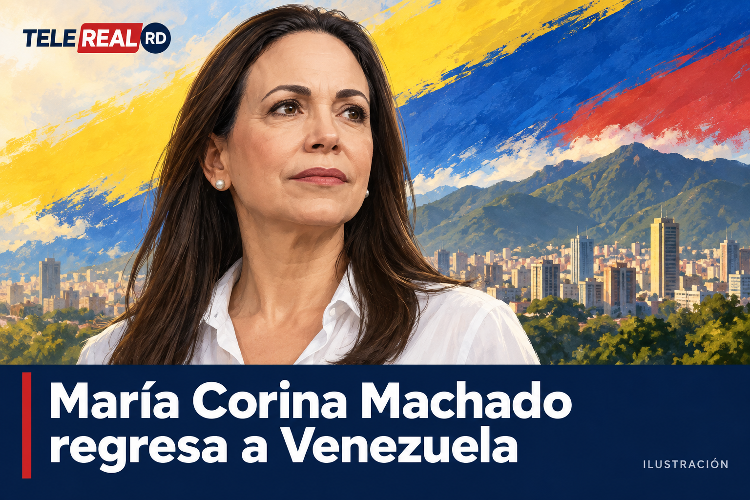 María Corina Machado regresa a Venezuela después de más de 10 meses fuera